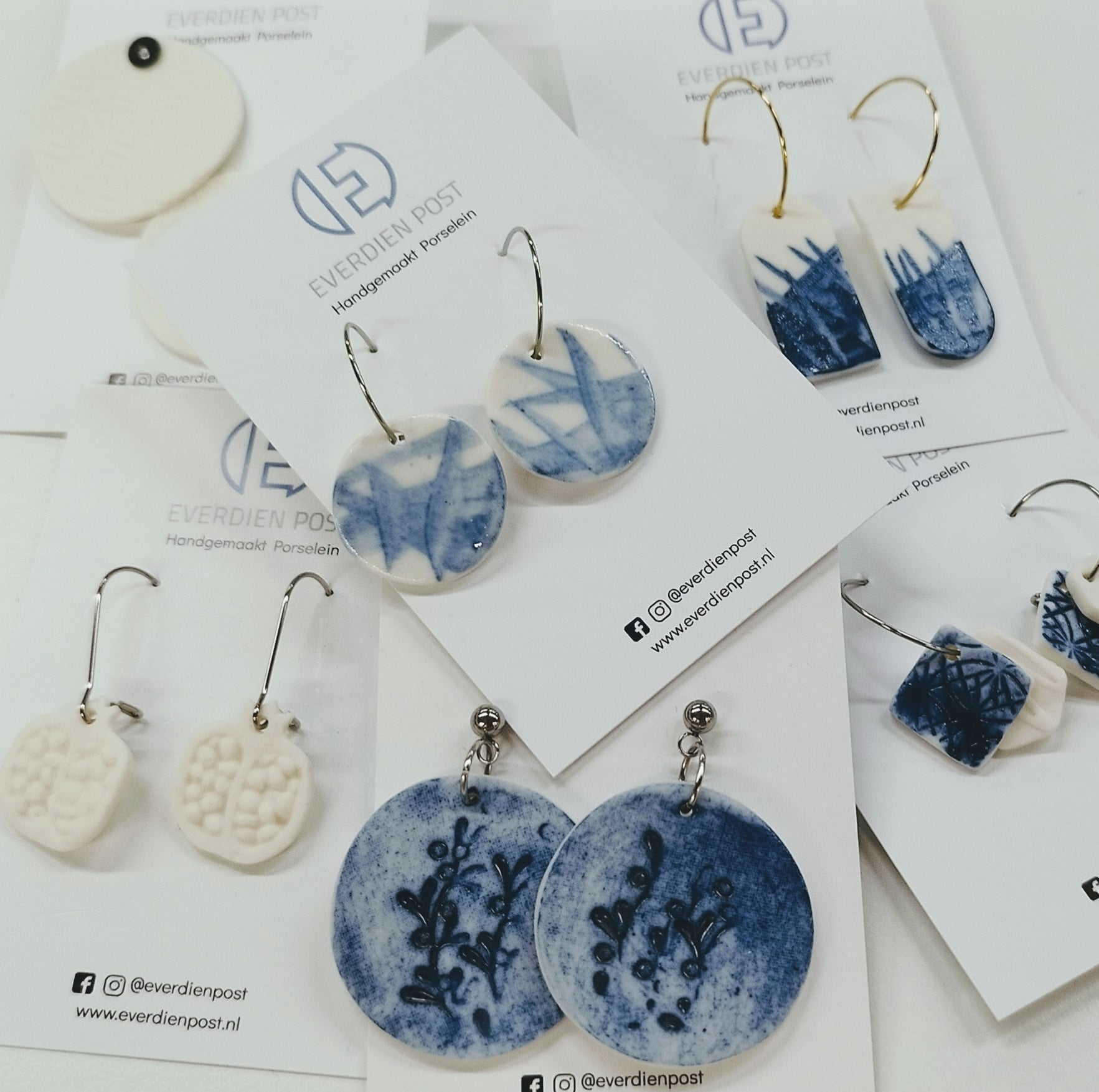 Workshop porseleinen sieraden maken in Zwolle Everdien Post
